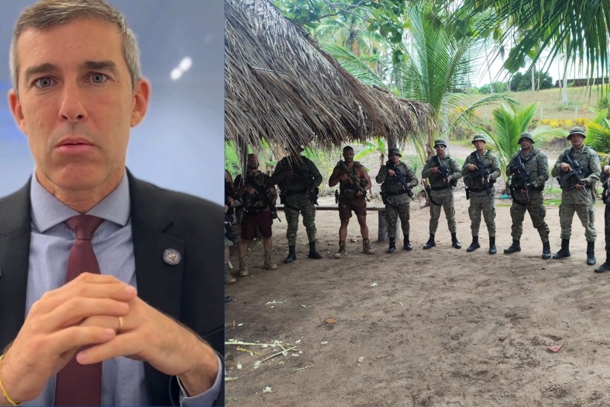 Mais de 10 pessoas são detidas por suspeita de balear turistas em local de disputa de terra no extremo sul da Bahia