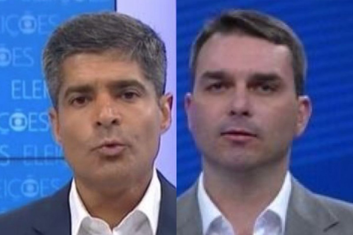 Anotação de Flávio Bolsonaro revela intenção de apoio a ACM Neto em campanha eleitoral para governador da Bahia; veja