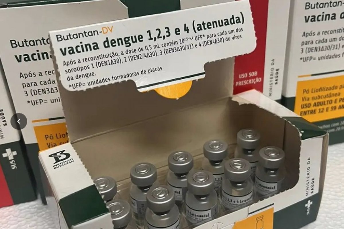 Bahia inicia distribuição de vacina 100% nacional contra dengue 