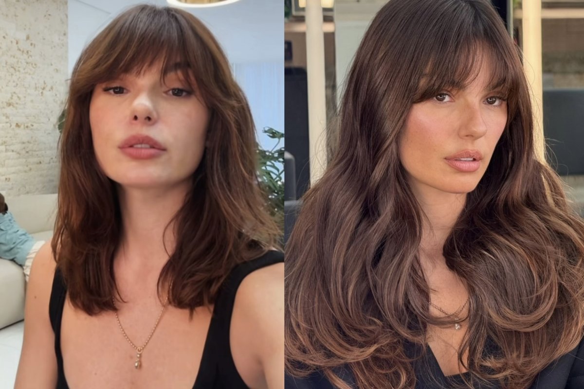 Isis Valverde muda o visual com alongamento discreto e natural!