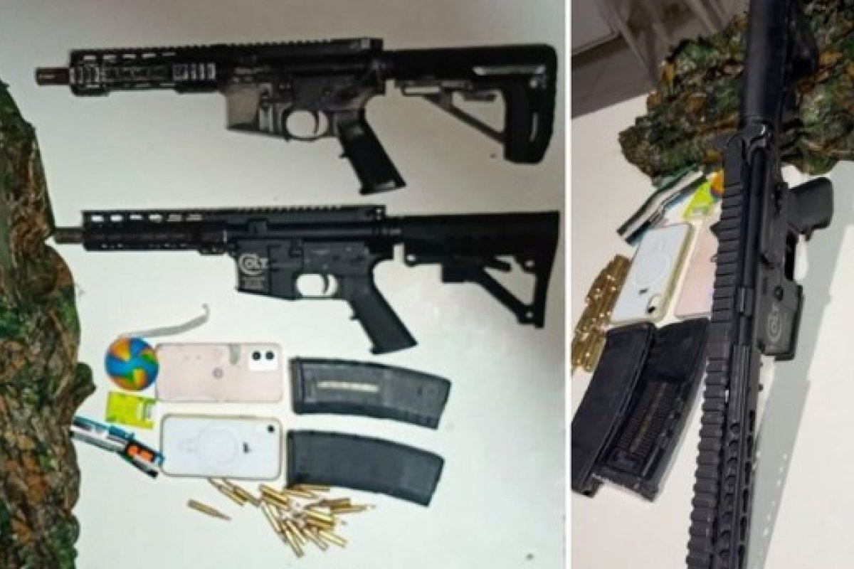 PM apreende armas e munições no bairro da Valéria