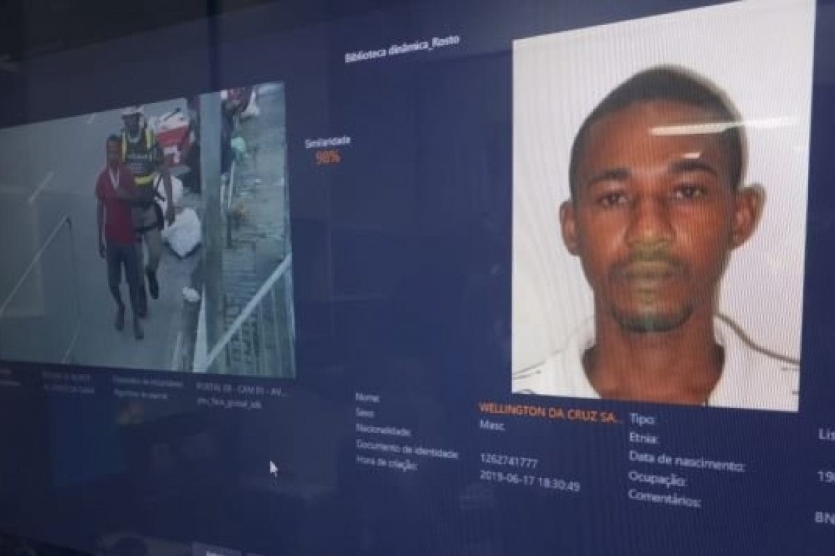 Reconhecimento Facial descobre criminoso no entorno da Fonte Nova