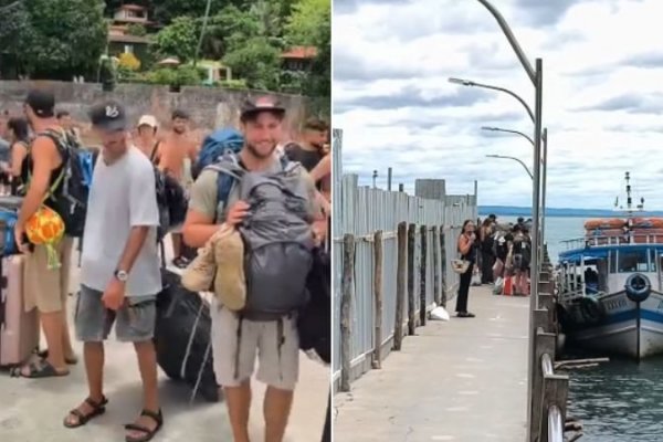 [Vídeo: israelenses deixam Morro de São Paulo após início de conflitos com Irã; postagens sugerem convocação militar]