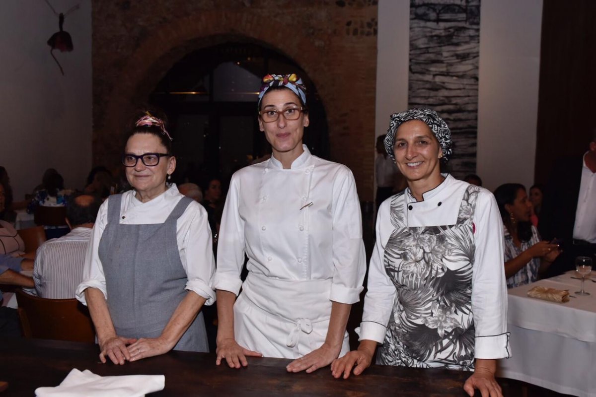 Chefs Paola Carosella, Mara Salles, Neide Rigo promoveram agito na capital baiana!