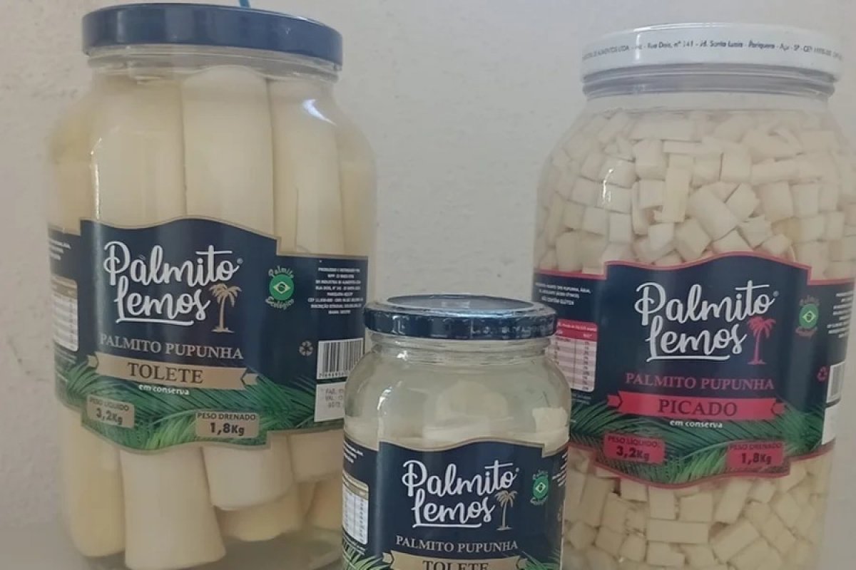 Anvisa proíbe comercialização de marca de palmito em conserva; veja qual