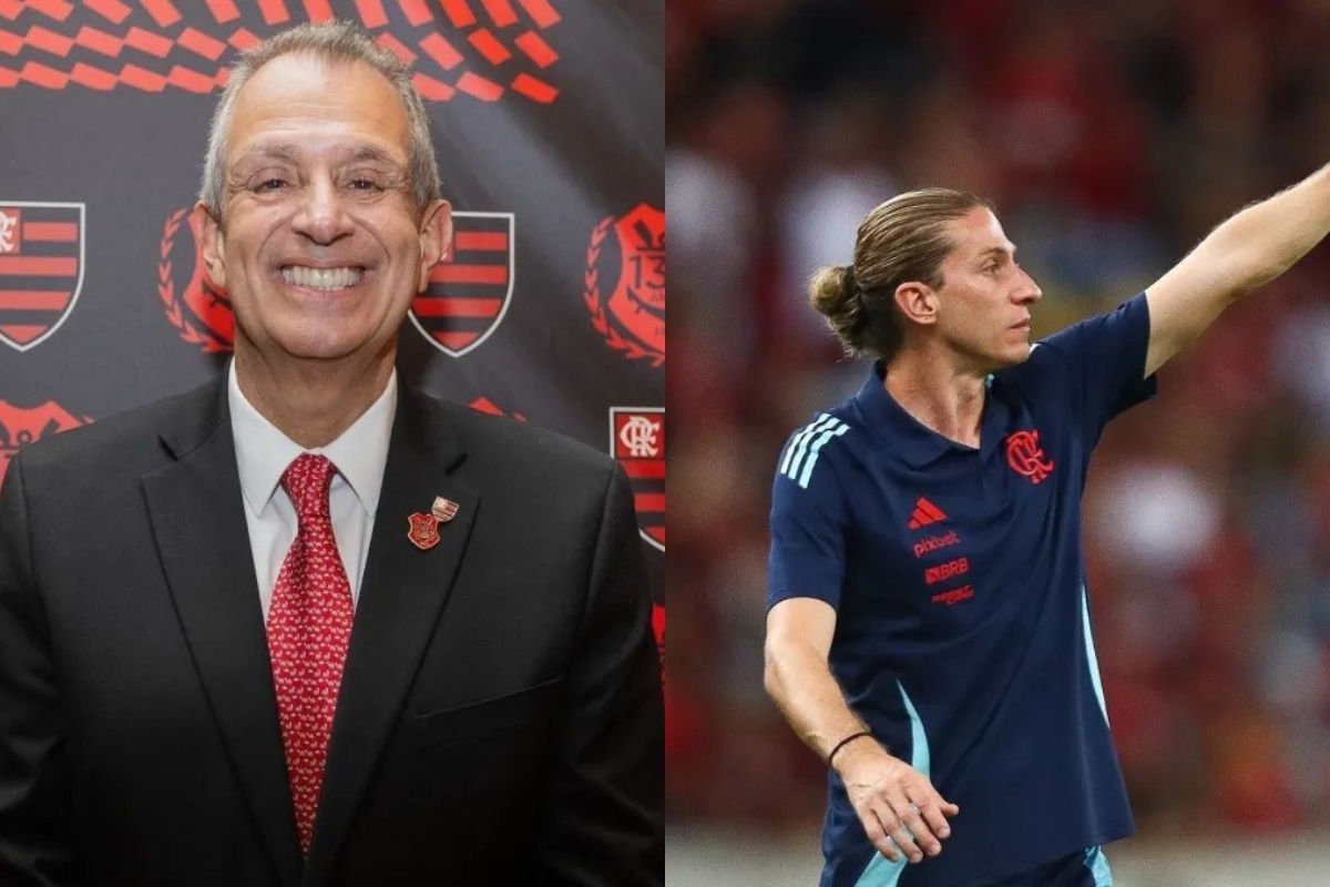 Presidente do Flamengo explica motivo da demissão de Filipe Luís em áudio vazado