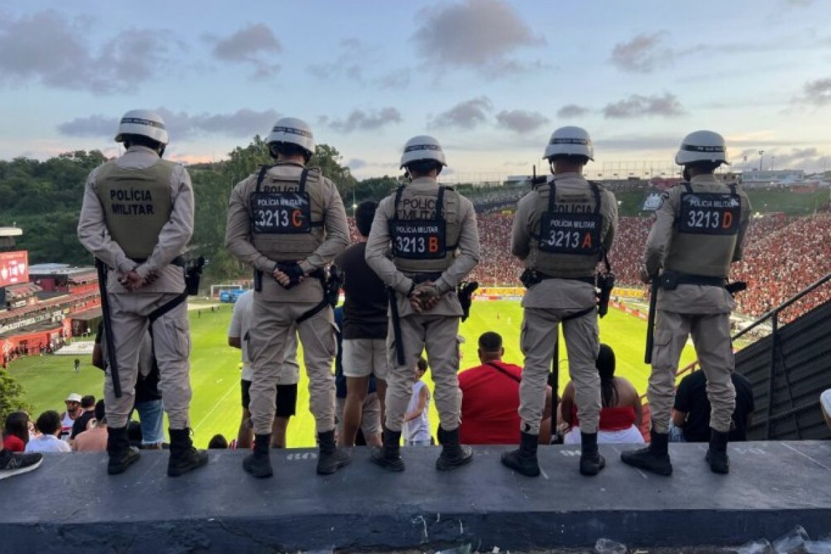 Esquema Ba-VI: PM define estratégias para segurança na final do campeonato baiano com 500 policiais