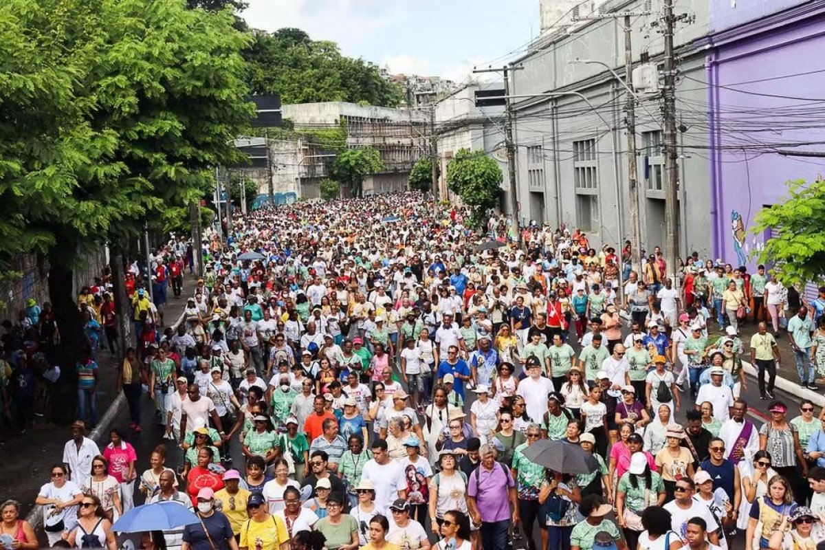 Caminhada Penitencial será realizada no domingo em Salvador e espera reunir mais de 300 mil fiéis 