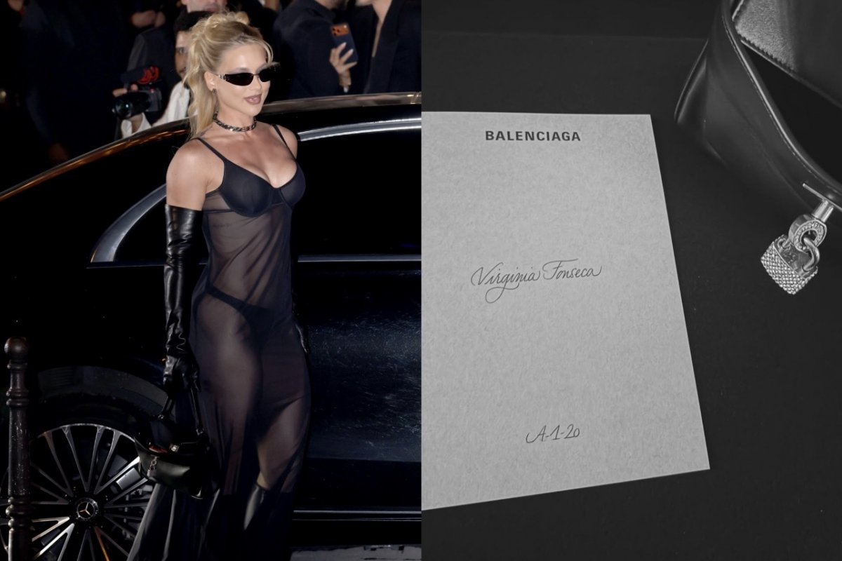 Virginia Fonseca na primeira fila da Balenciaga sinaliza nova dinâmica de influência na moda global!