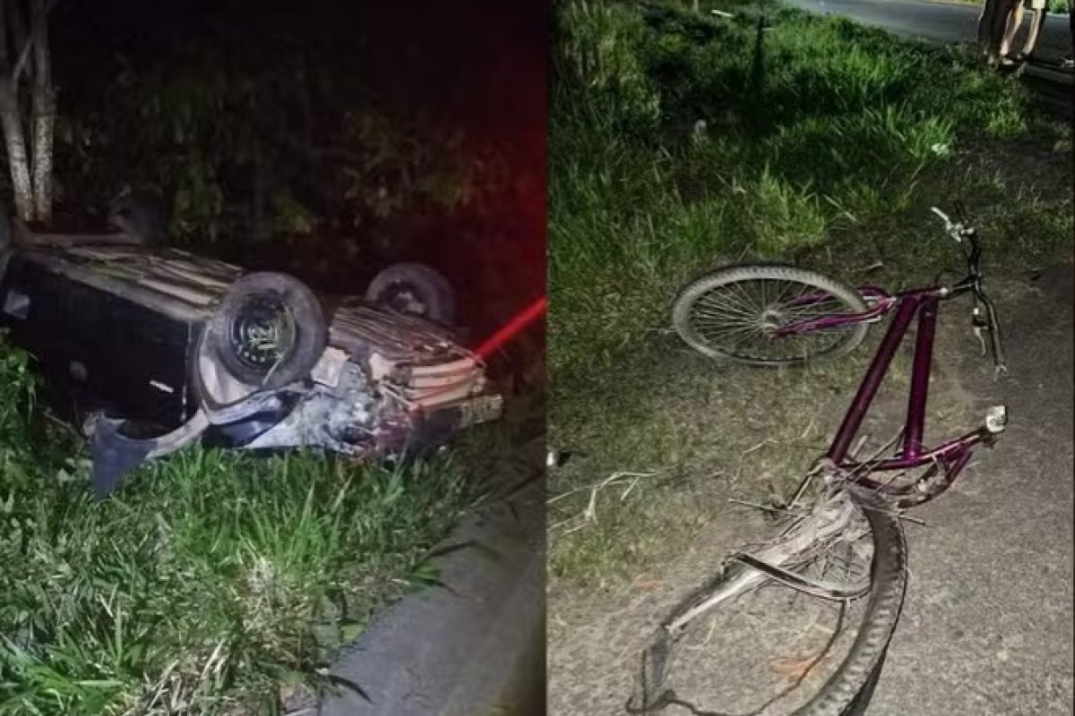 Irmãos de 5 e 13 anos morrem após serem atropelados por motorista embriagado