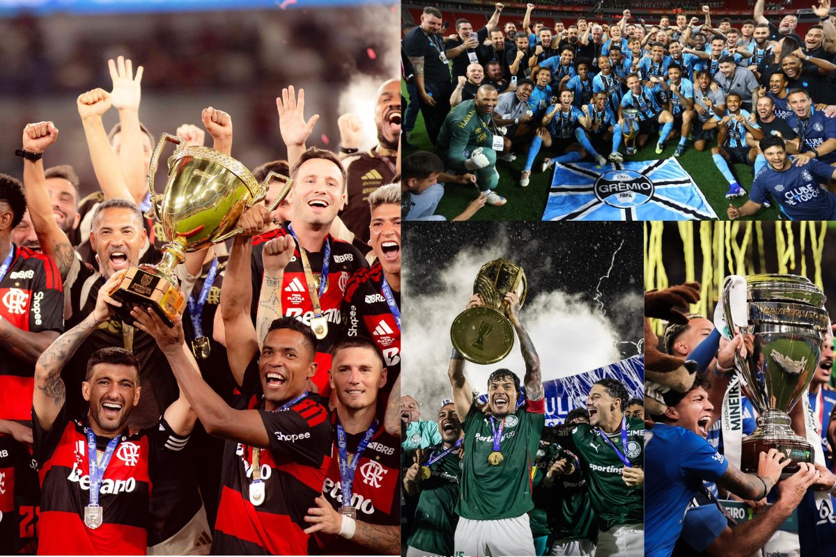 De norte a sul: estaduais conhecem 13 campeões no Brasil; veja 