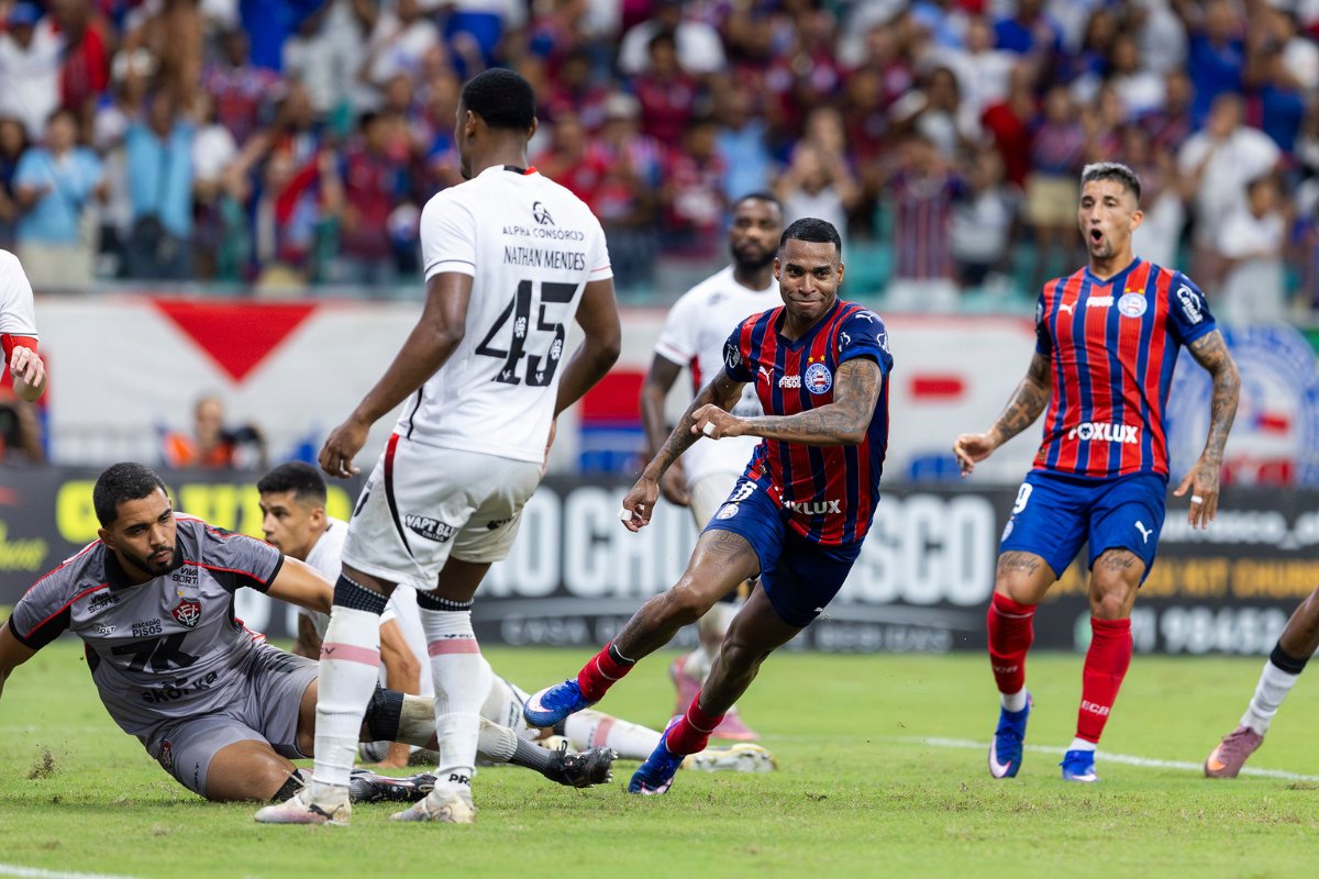 Carrasco no Ba-Vi: Jean Lucas decide final e alcança 20 gols pelo Bahia