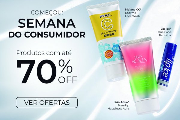 [Rohto Mentholatum anuncia descontos de até 70% na Semana do Consumidor 2026! ]