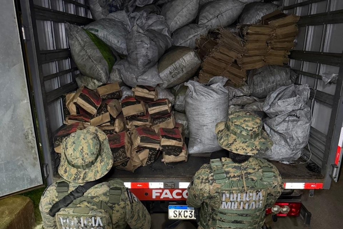 Mais de sete toneladas de carvão vegetal são apreendidas em Madre de Deus 