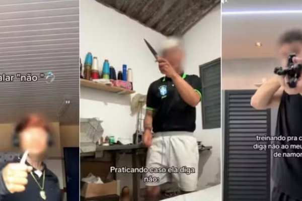 [Tiktok remove vídeos de trends que simulavam agressões as mulheres ]