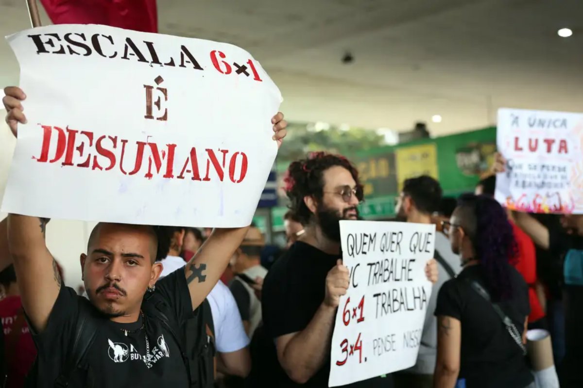 82% dos brasileiros de até 40 anos defendem fim da escala 6x1, diz pesquisa