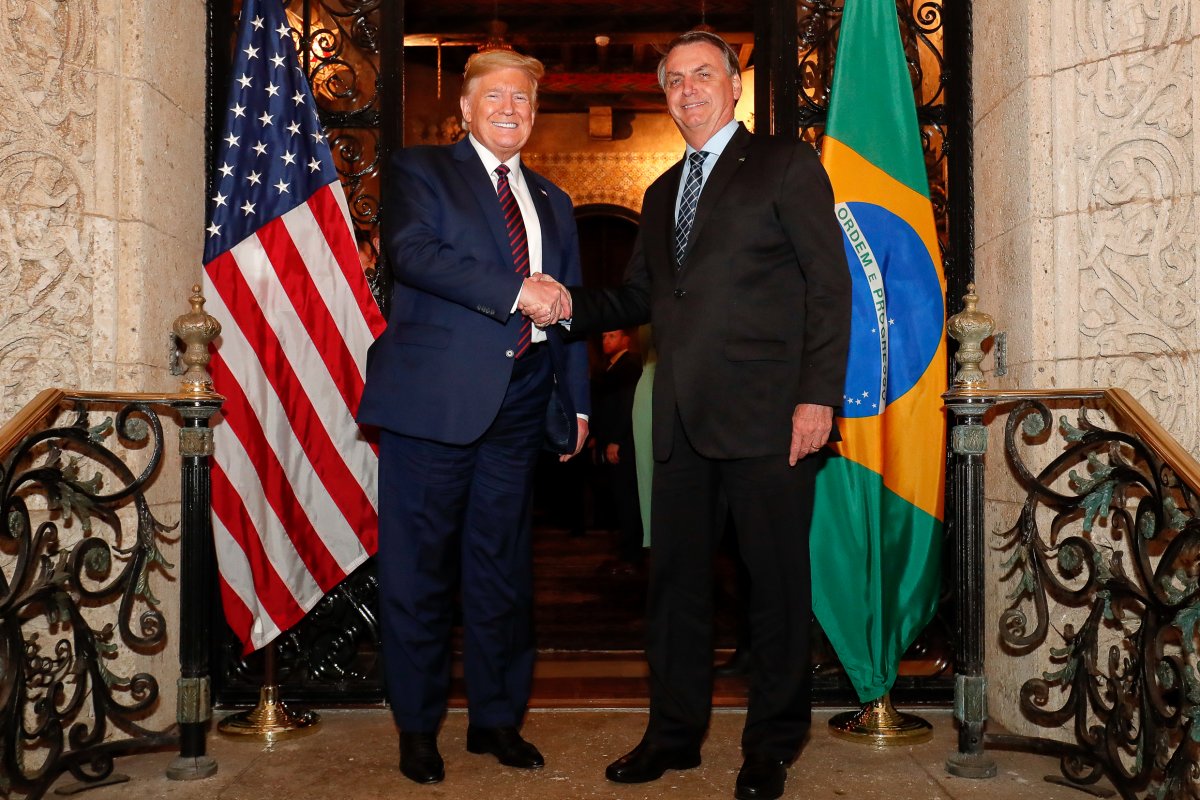 Bolsonaro se reúne com Donald Trump na Flórida