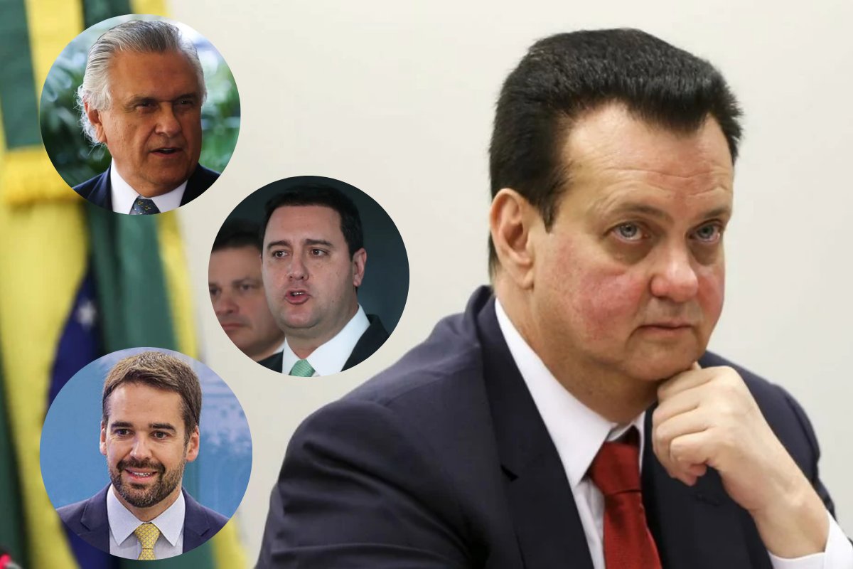 Kassab prestigia Caiado em filiação e nega preferência por candidato à Presidência da República
