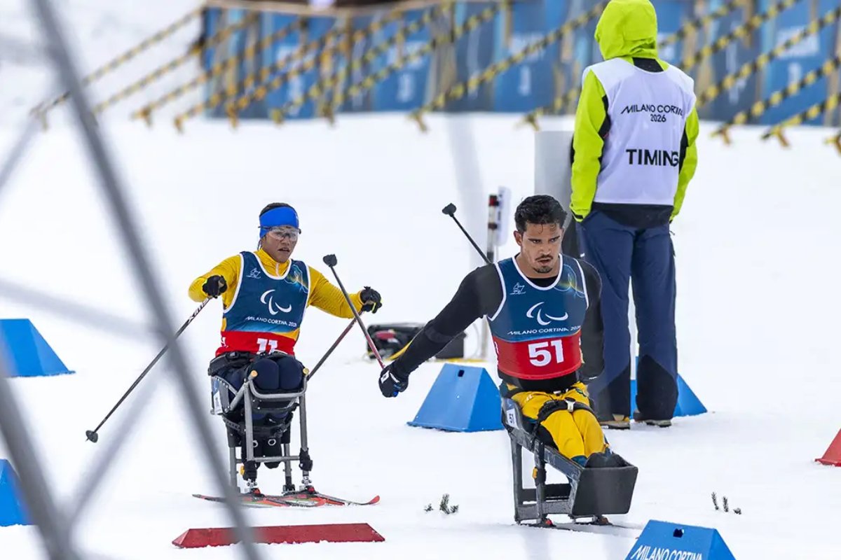 Brasil encerra Paralimpíada de Inverno histórica em Milão-Cortina