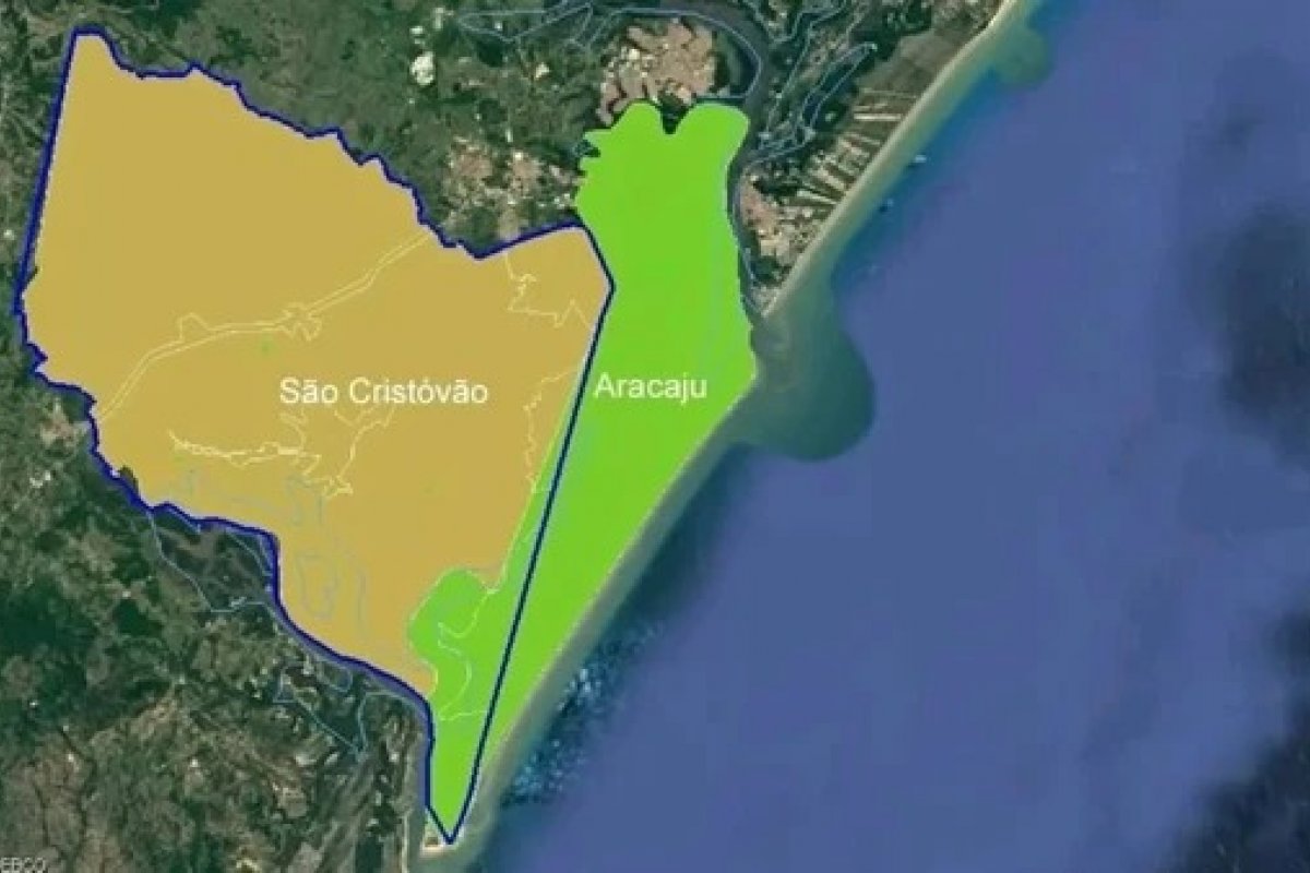 Justiça determina que Aracaju devolva 11% do território para cidade vizinha