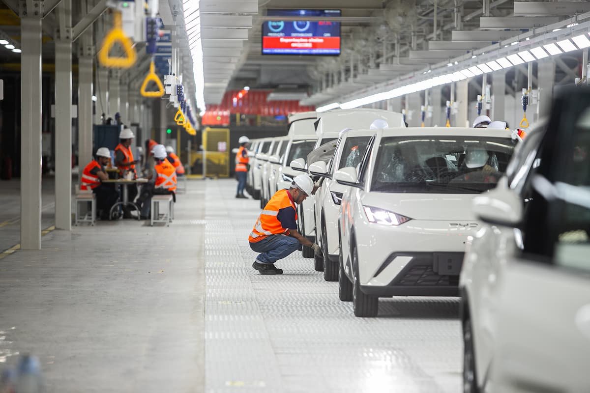 BYD anuncia contratação de mais 3.000 pessoas em Camaçari