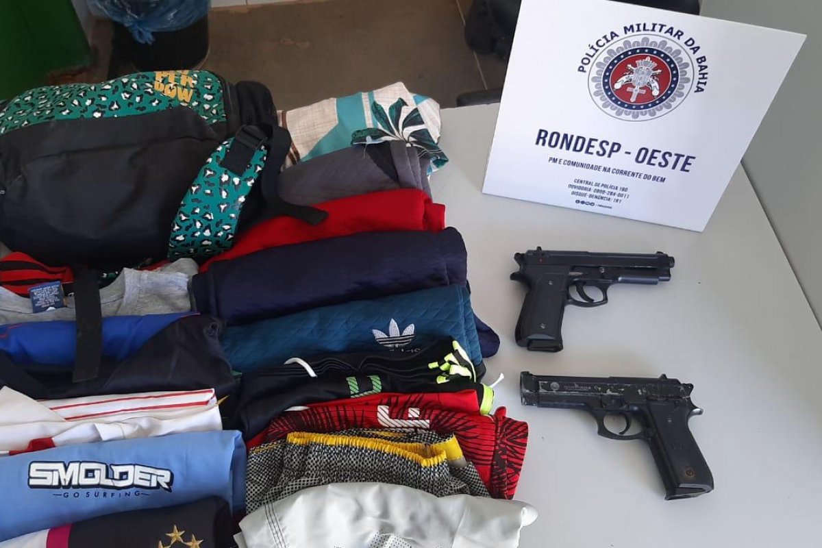 PM evita roubo à loja em Barreiras