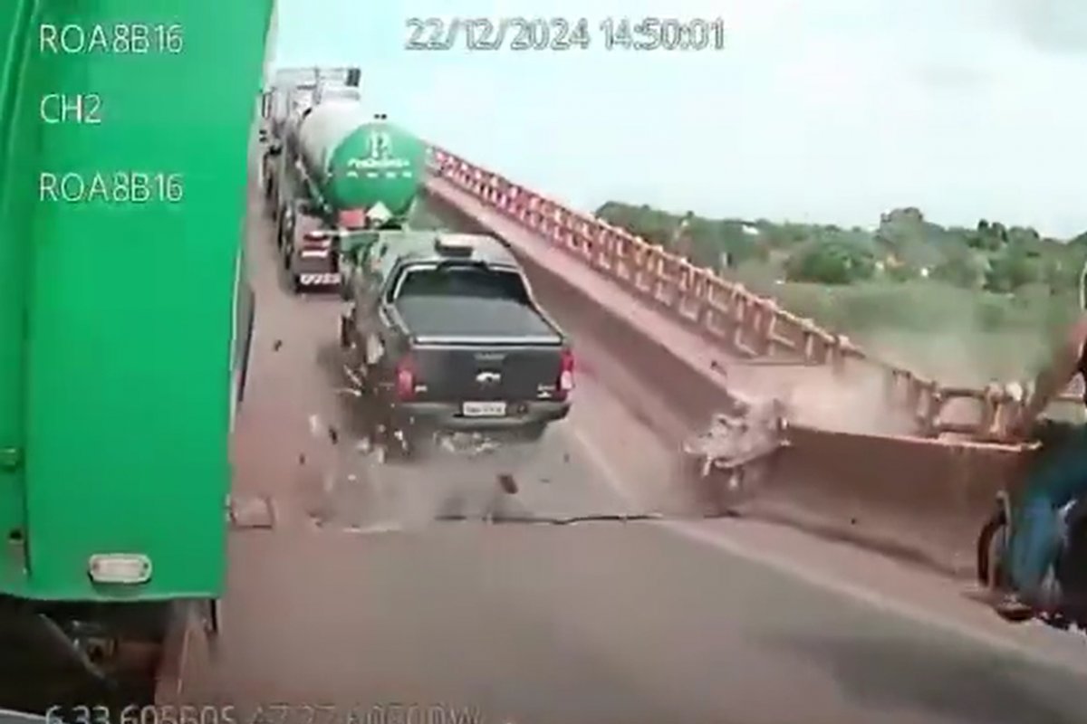 Vídeo: mais de um ano após desabamento da ponte Juscelino Kubitschek, novas imagens do acidente são divulgadas 