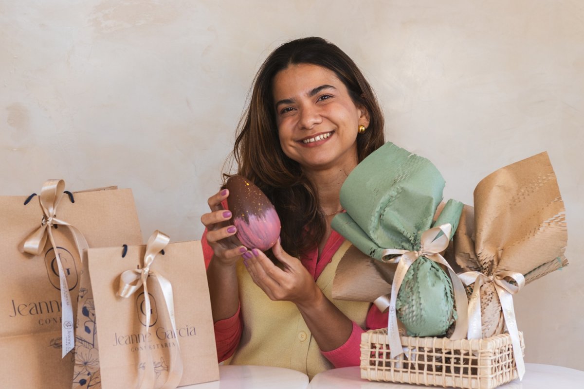 Páscoa 2026: Jeanne Garcia Confeitaria aposta em ovo eleito três vezes o melhor de Salvador! 