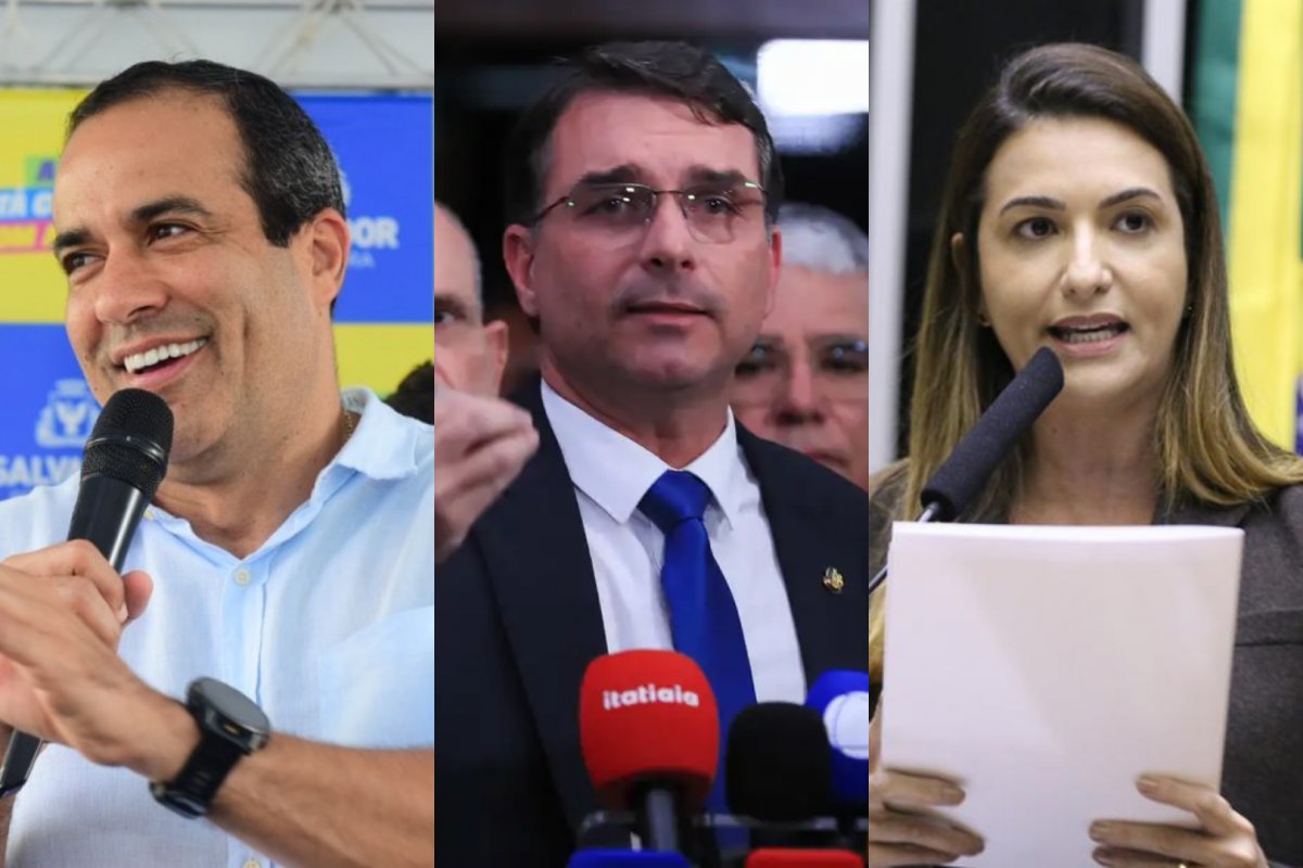 Bruno Reis e Roberta Roma são cotados para vice de Flávio Bolsonaro, afirma jornal