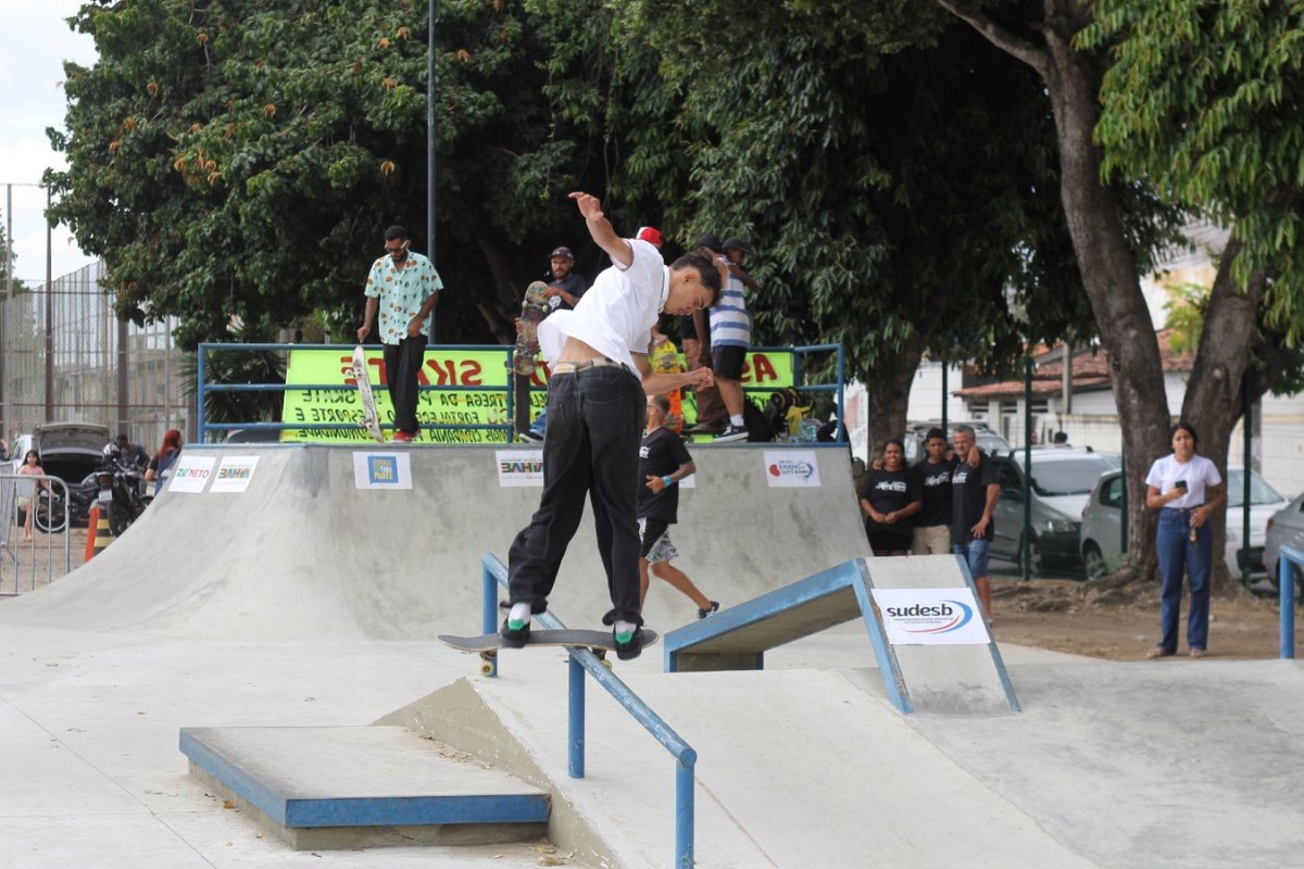 Salvador sedia 1ª etapa do Circuito Baiano de Skateboard Street 2026 neste final de semana na Ribeira