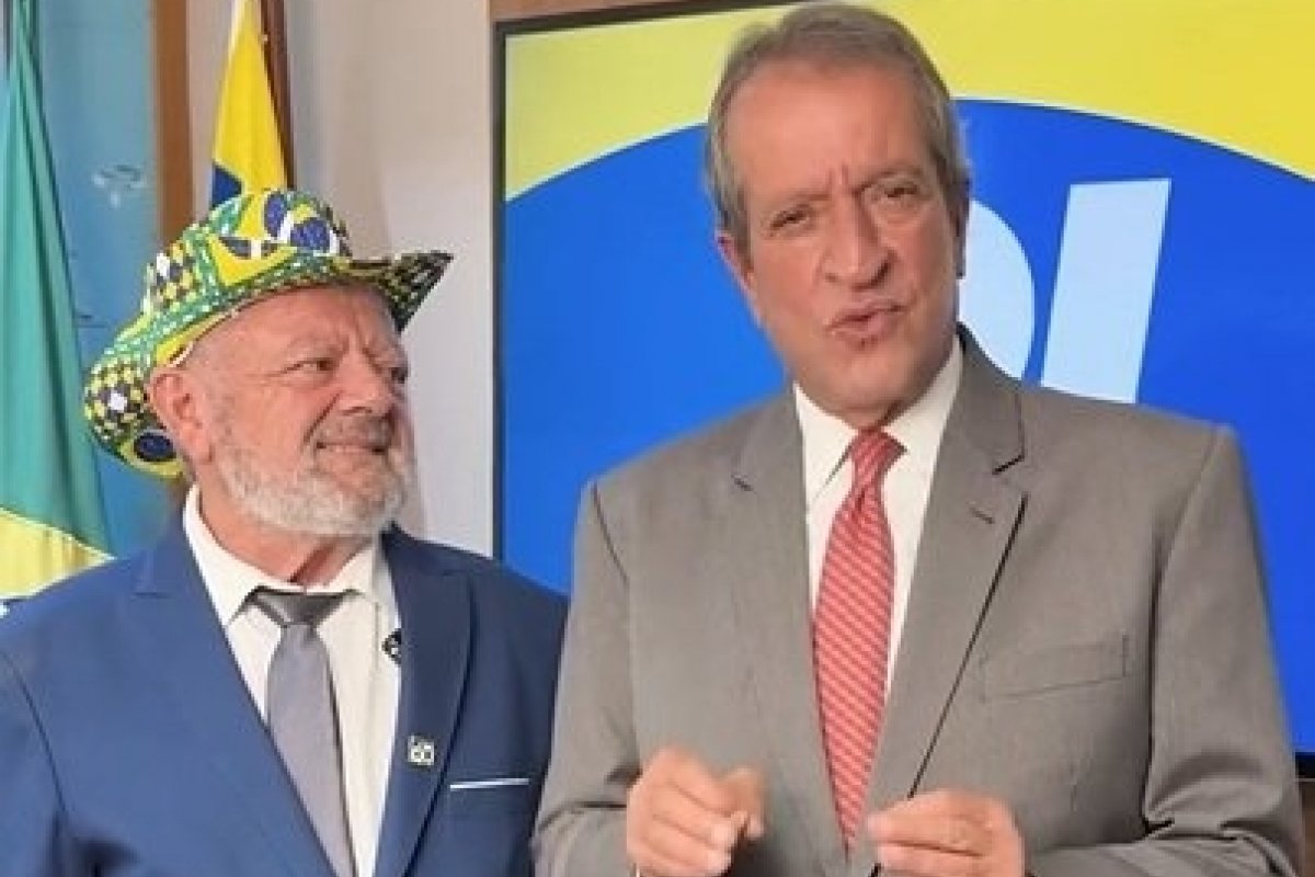 Vídeo: Ao lado de "Lula do Bem", Valdemar Costa Neto oferece apoio do PL para eleição