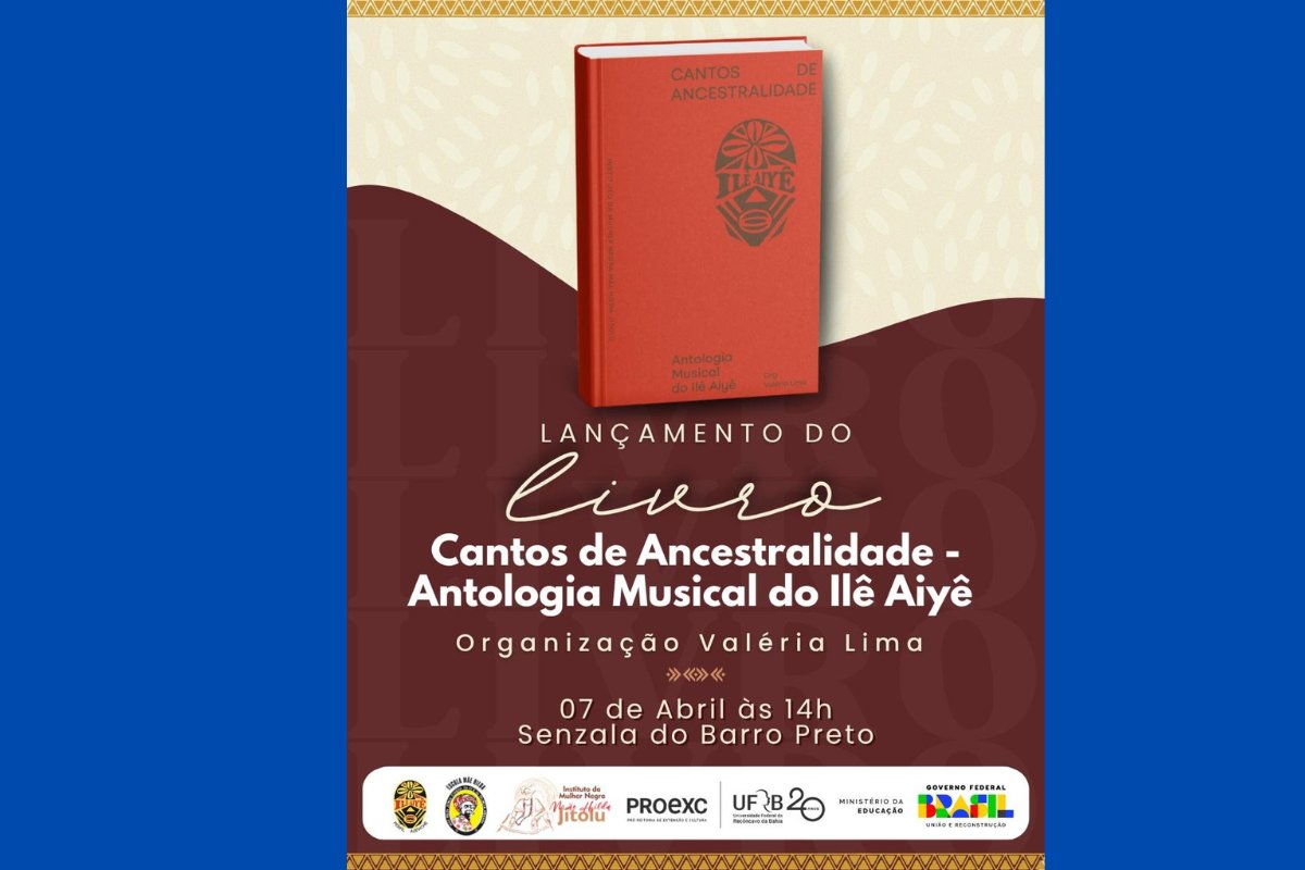 Livro sobre história e musicalidade do Ilê Aiyê será lançado em Salvador