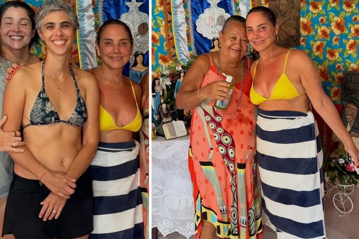 Heloisa Périssé curte o Litoral Norte da Bahia com a namorada! 