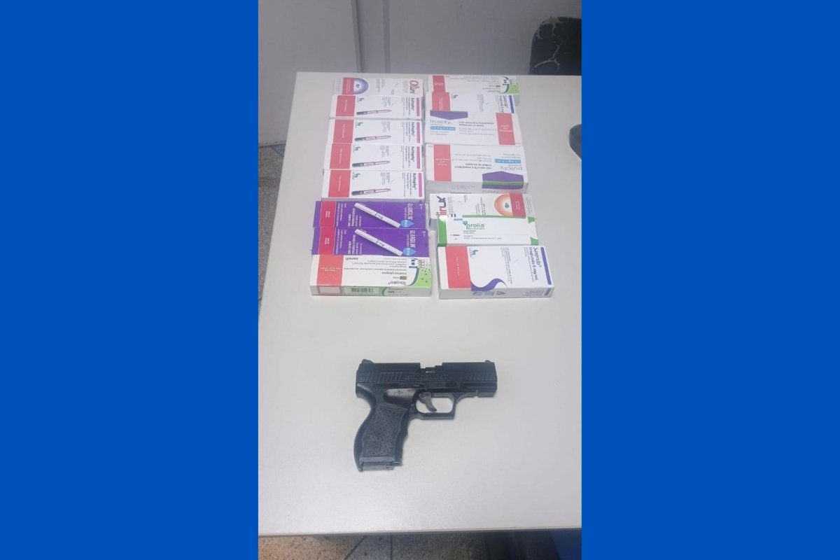 Mais de 10 caixas de medicamentos roubados são apreendidos pela PM