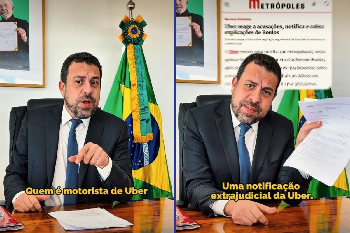 Vídeo: 'não vai intimidar', dispara Boulos para a Uber após ameaça de processo judicial