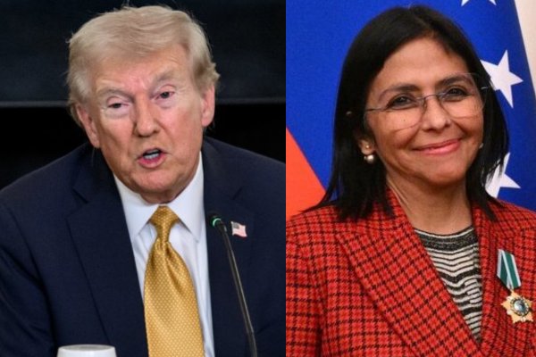 [Trump retira sanções de Delcy Rodríguez em nova aproximação com regime da Venezuela]