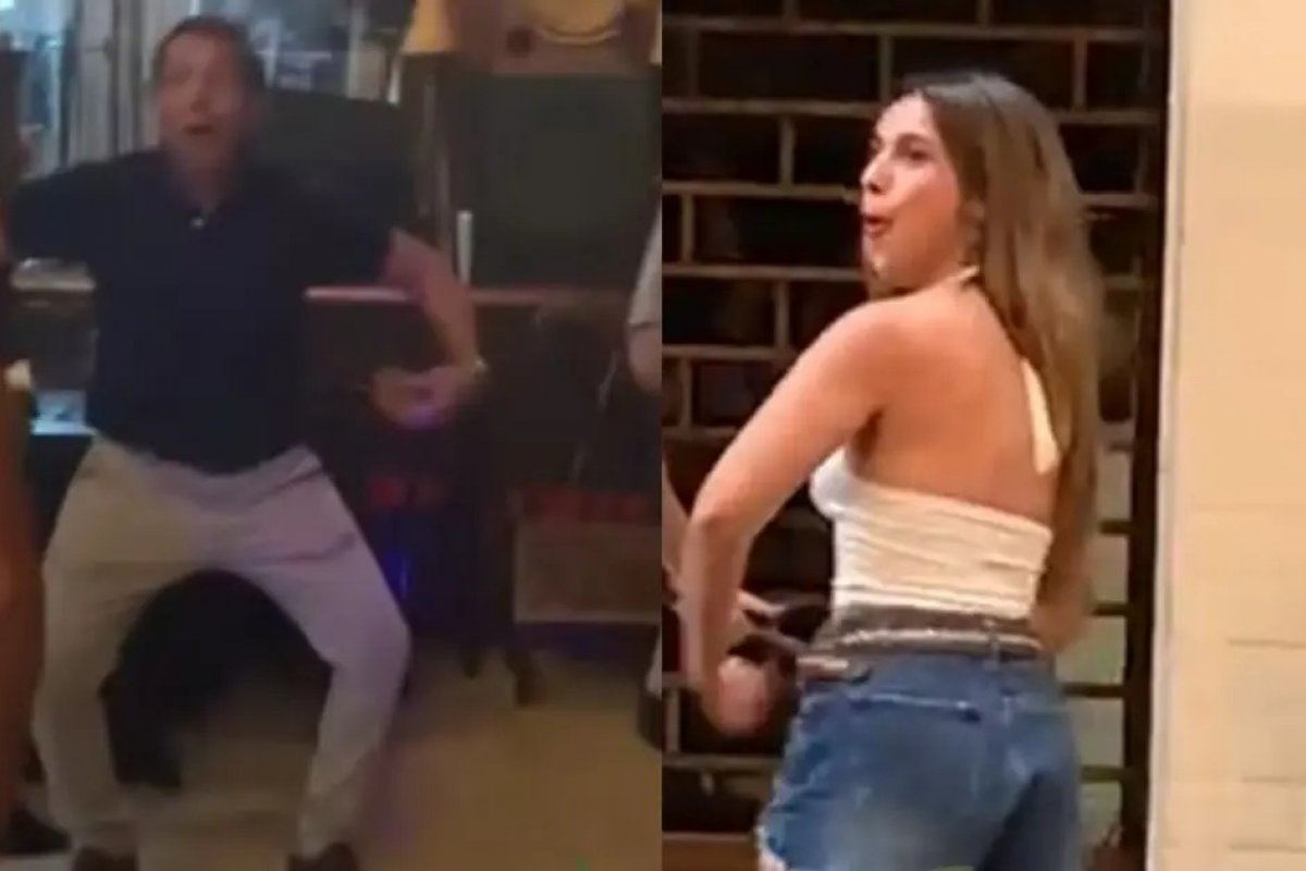 Pai de influencer argentina presa por racismo no RJ reproduz gesto feito pela filha