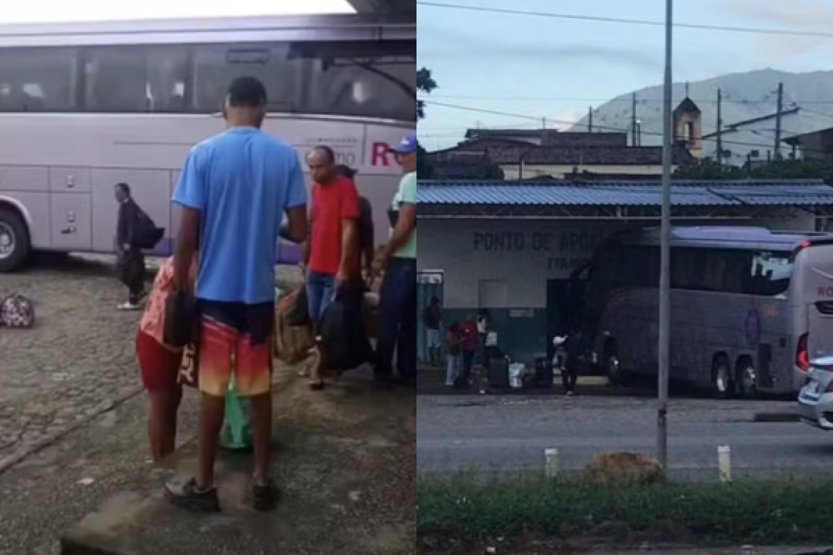 Duas pessoas morrem e três ficam feridas após motorista perder controle de ônibus e invadir rodoviária na Bahia
