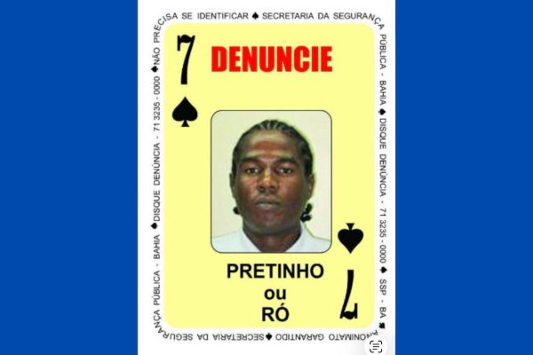 ['Baralho do Crime': 7 de Espadas é morto pela PM em Mata de São João]