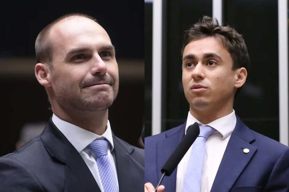 Eduardo Bolsonaro diz que se sentiu “humilhado” por Nikolas Ferreira nas redes sociais