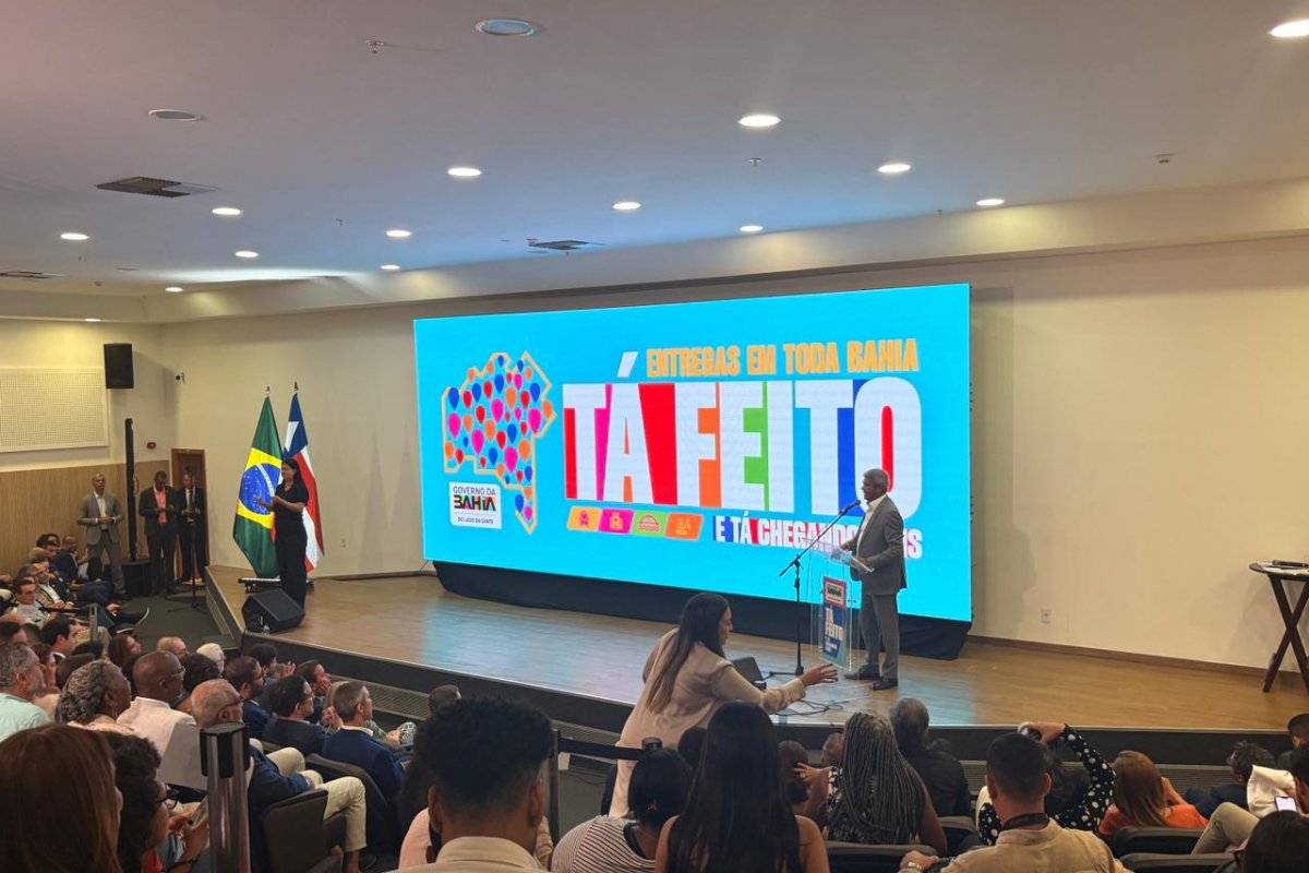 Governo do Estado anuncia megapacote de entregas na Bahia; veja
