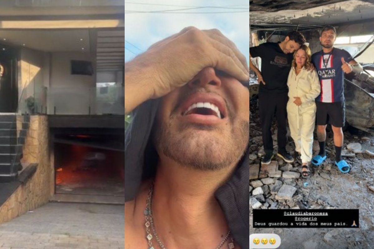 Vídeo: Casa dos pais de MC Gui pega fogo em SP: 'a casa inteira queimou', diz pai