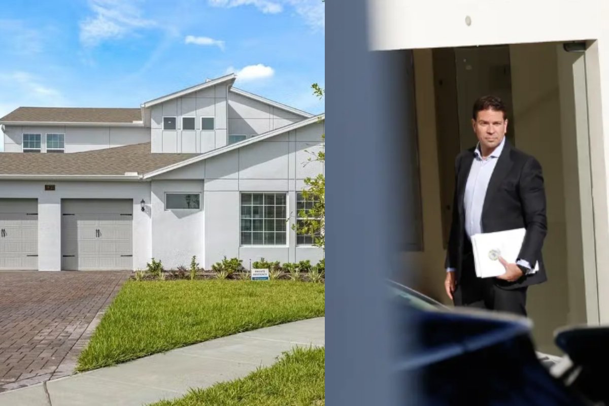 Casa onde Ramagem vivia nos EUA tem cinco quartos e vista para lago