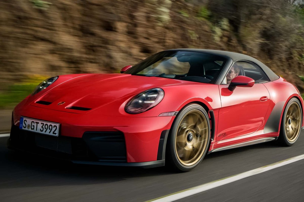 Porsche 911 GT3 S/C conversível terá 510cv e câmbio manual 