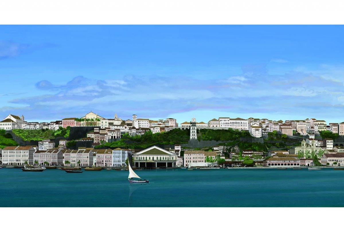 Exposição com mais de 60 obras de arte  em homenagem a Salvador fica em cartaz até este sábado! 