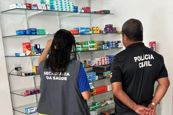 [Operação apreende 700 medicações e interdita farmácia em Camaçari]