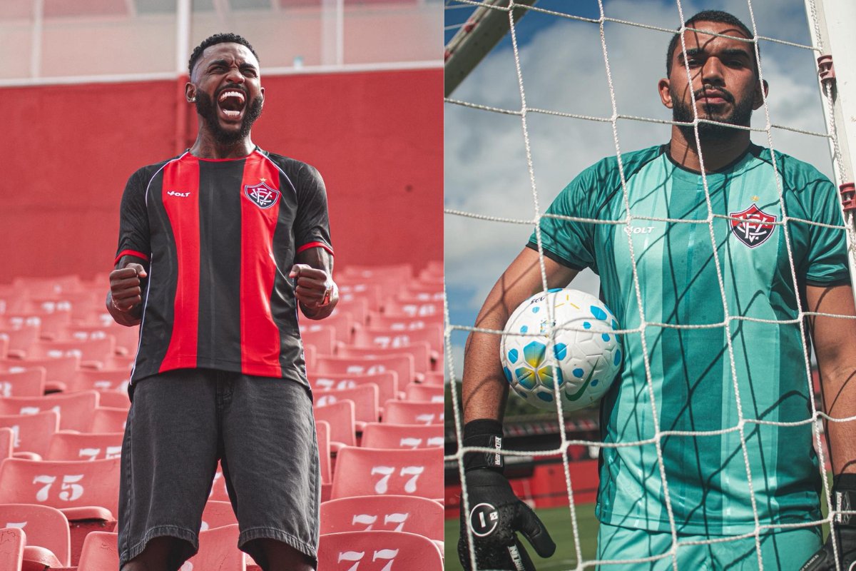 Vitória apresenta nova camisa 1 para 2026 com homenagem à tradição do clube