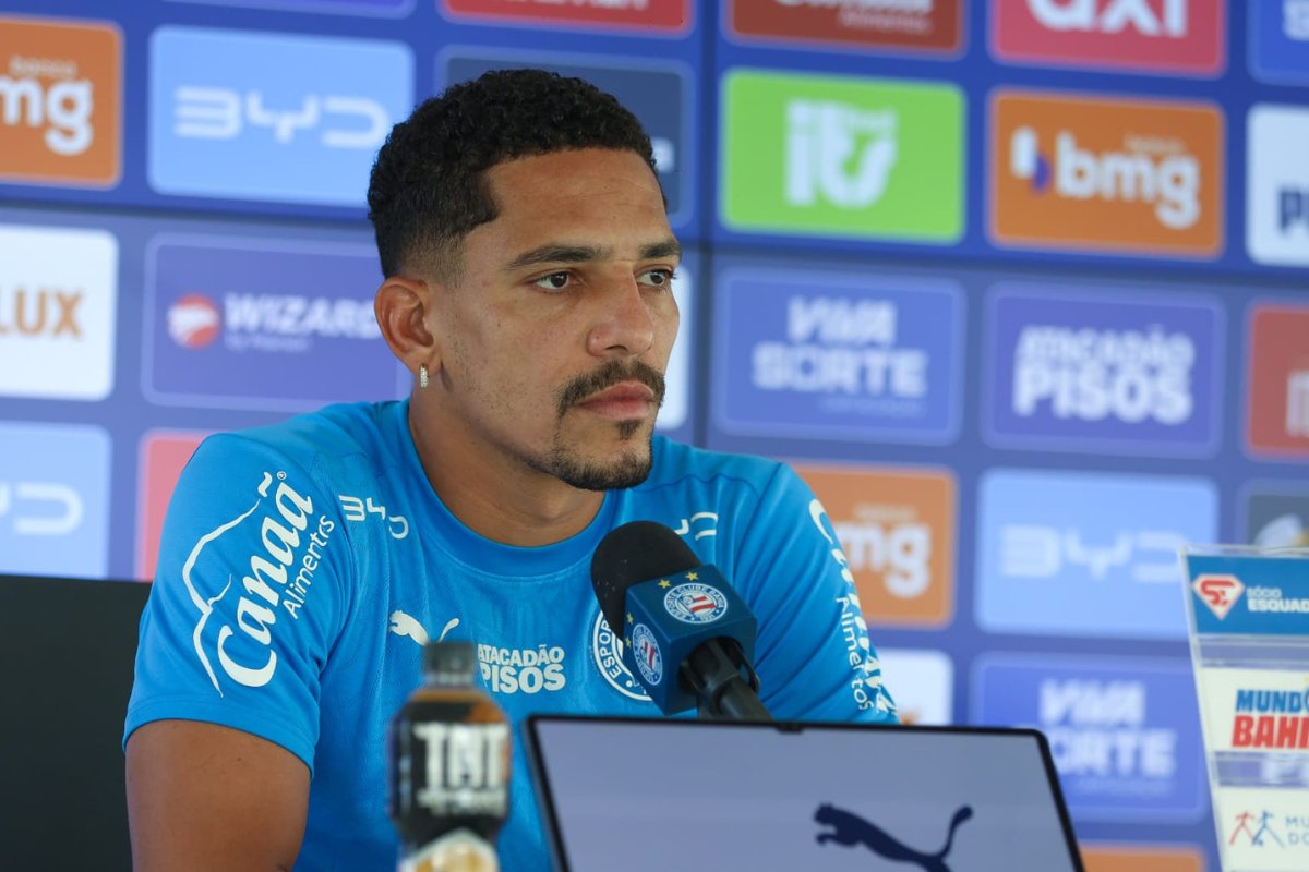 Gilberto pode retomar titularidade no Bahia após quase dois meses afastado