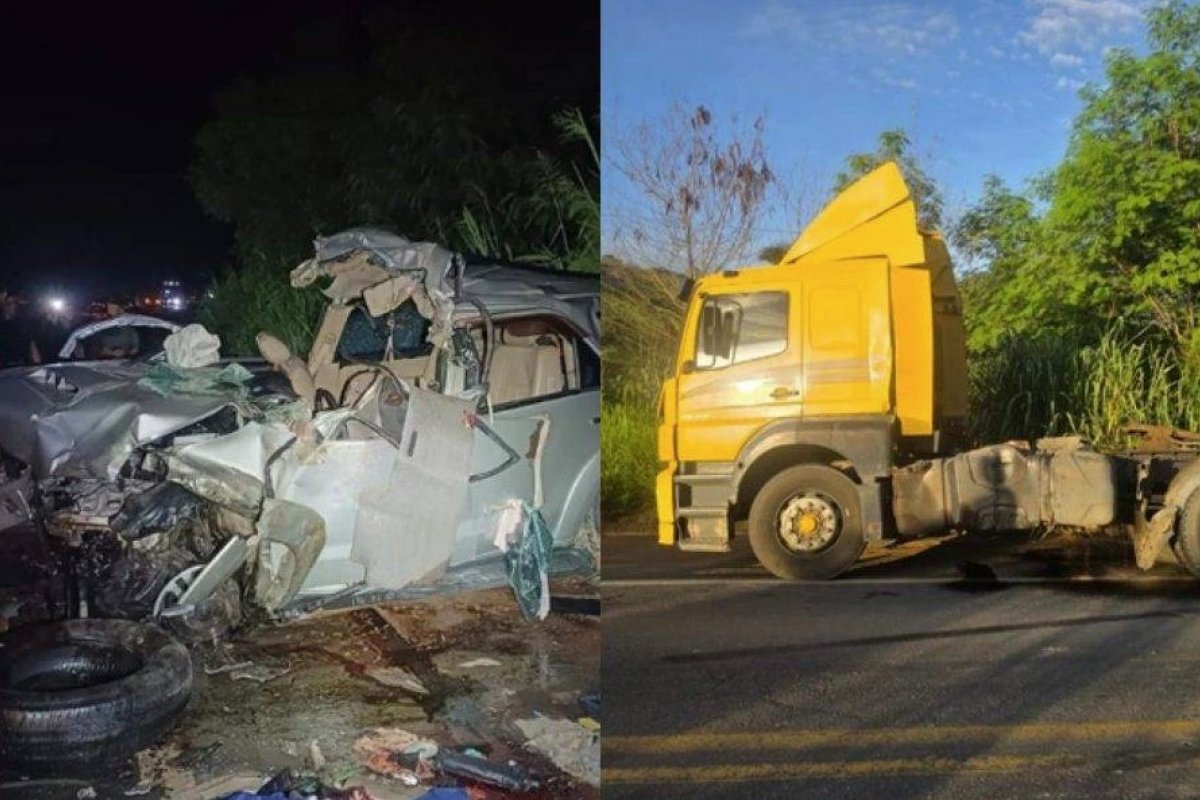 Acidente deixa três mortos e uma pessoa gravemente ferida em Teixeira de Freitas 