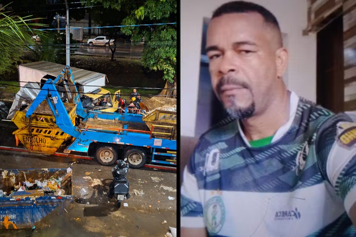 Agente de limpeza morre após ser atingido por caminhão desgovernado em avenida de Salvador
